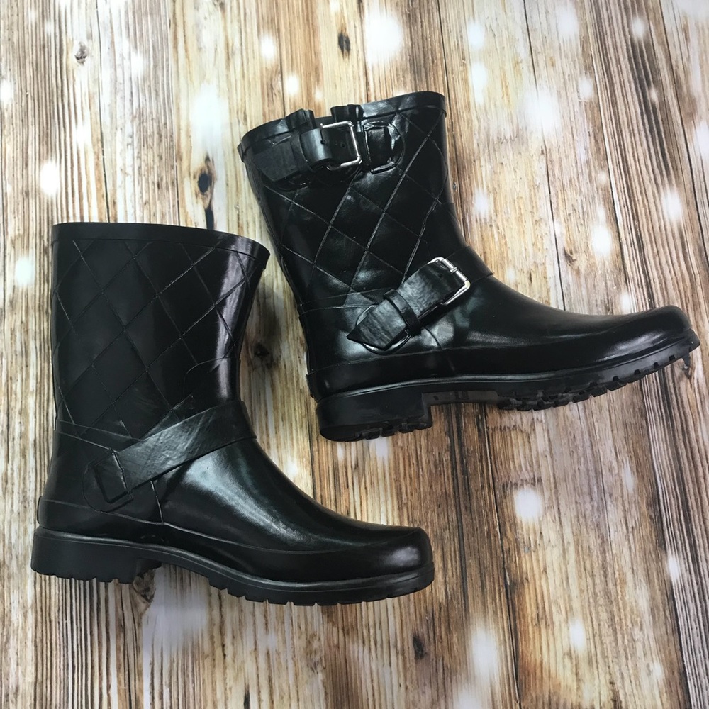 Sperry Black Quilted Women's Boots